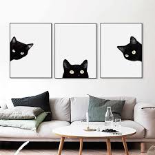 Cuadros de gato para la pared